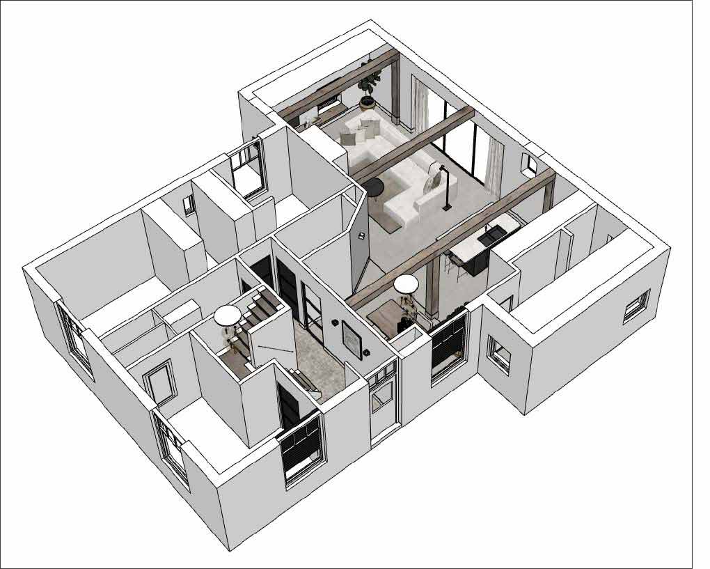 Beeld-Woonkamer-en-keuken-Houten-1